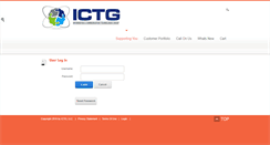 Desktop Screenshot of ictgllc.com